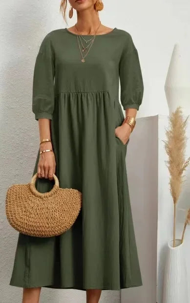 Elora-Everyday Midi Dress
