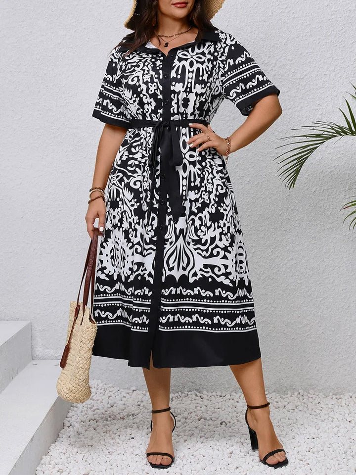 Layla - Boho Luxe Belted Dress