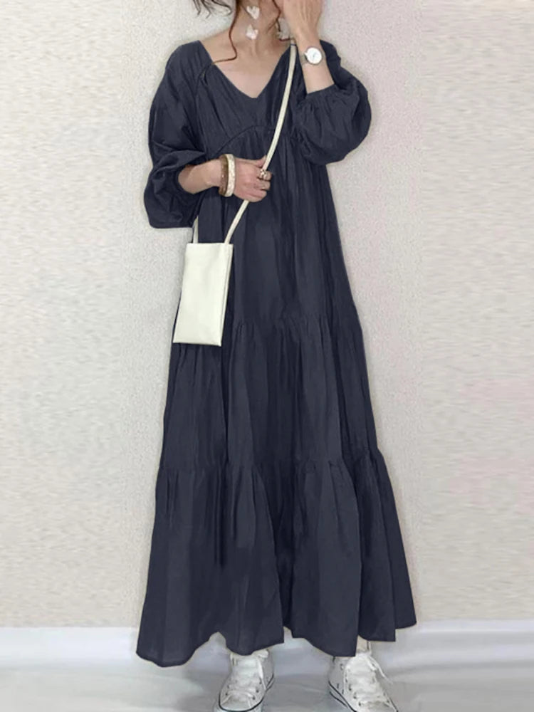 Meline-Everyday Tiered Maxi Dress