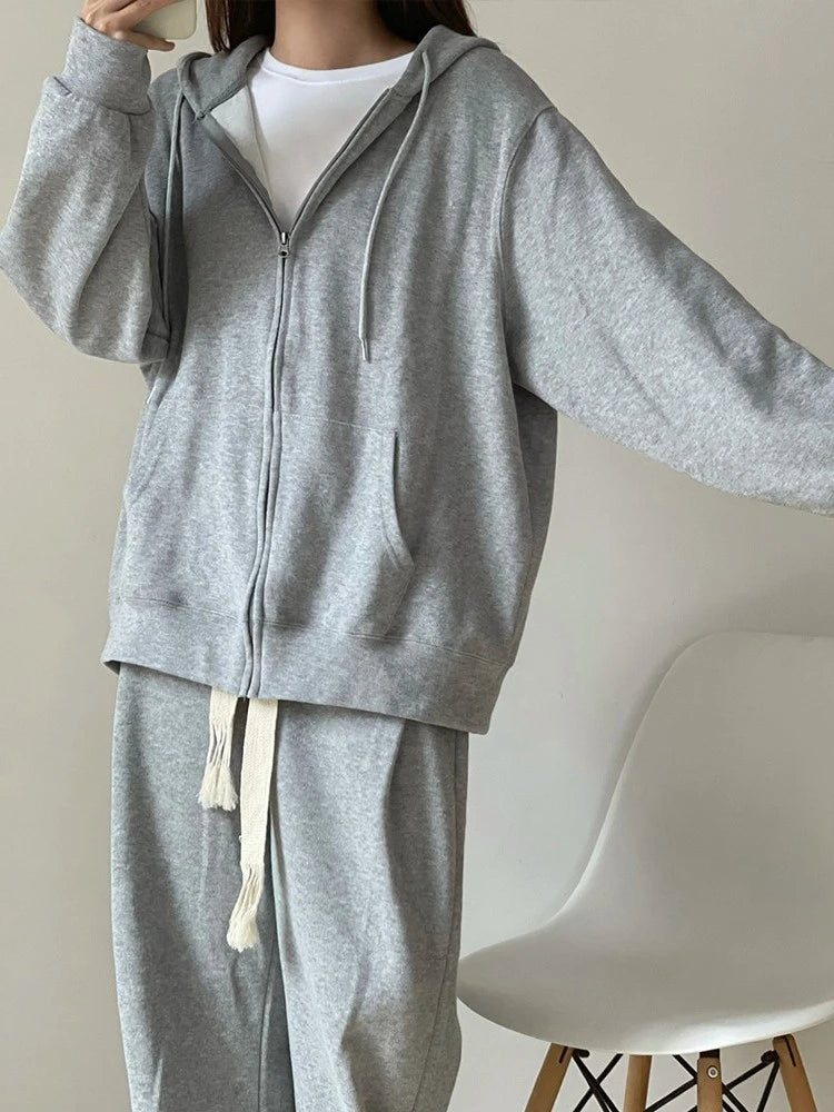 Emily - Everyday Zip Hoodie Lounge Set