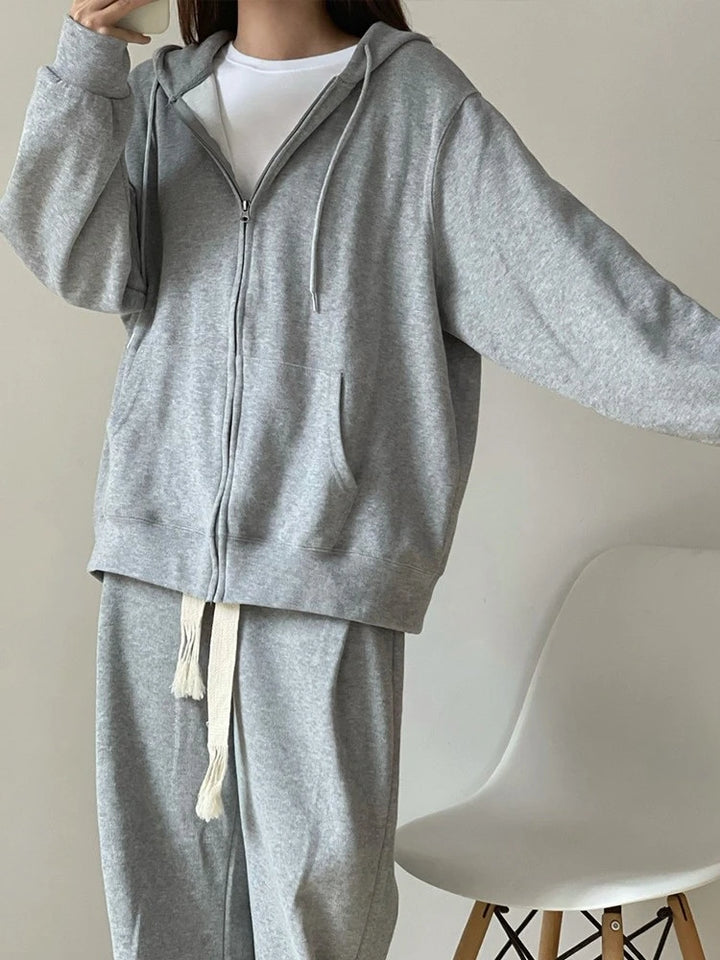 Emily - Everyday Zip Hoodie Lounge Set