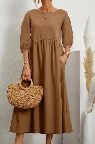 Elora-Everyday Midi Dress