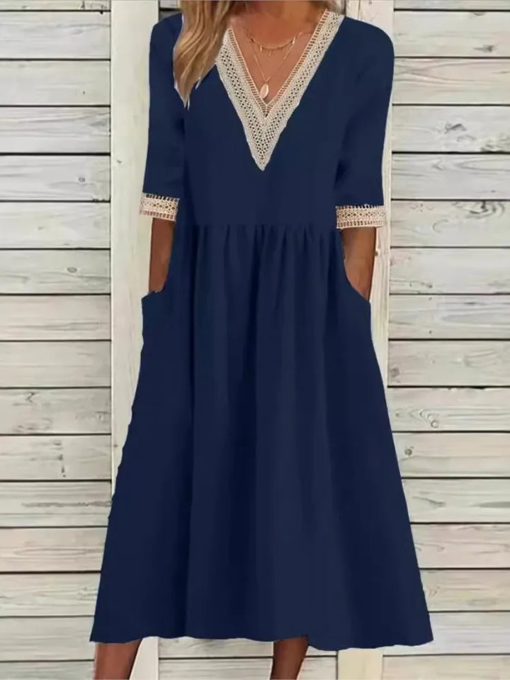 Leona - Relaxed Fit Midi Dress