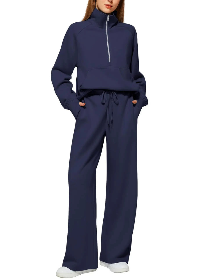 Maya – Zip-Neck Lounge Two-Piece