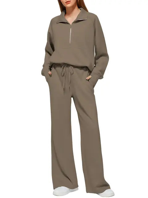 Maya – Zip-Neck Lounge Two-Piece