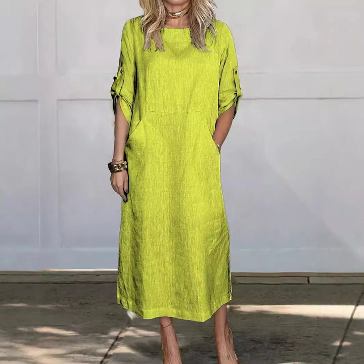 Nifaomi – Relaxed Pocket Midi Dress