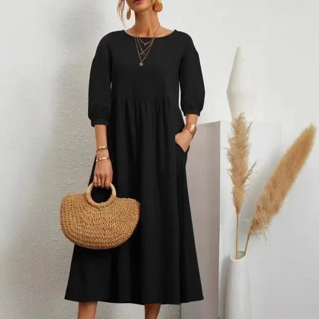 Elora-Everyday Midi Dress