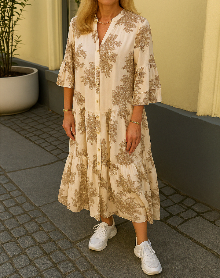 Isla – Button-Down Midi Dress