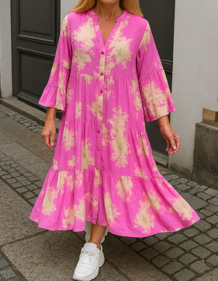 Isla – Button-Down Midi Dress