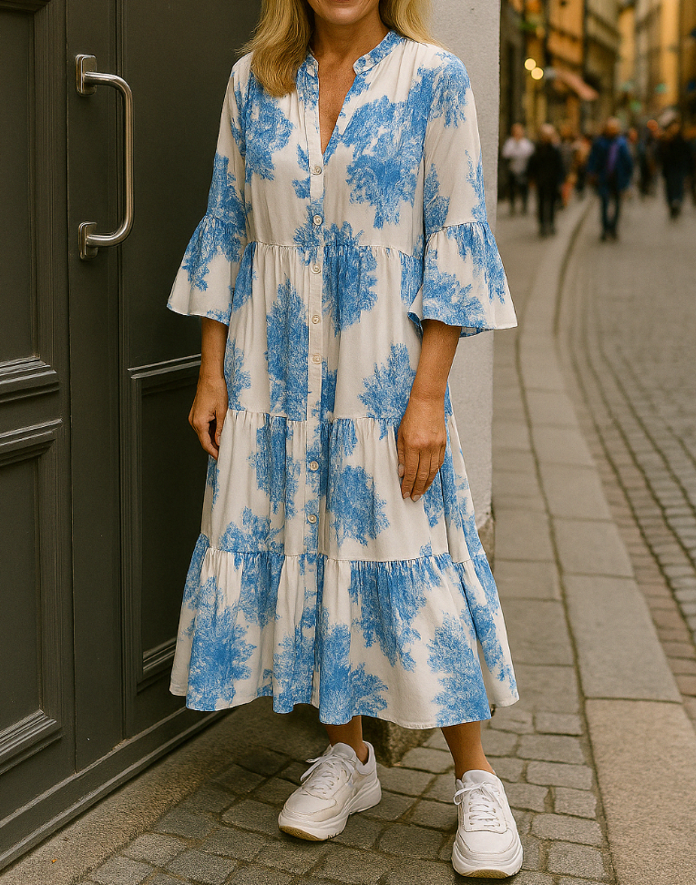 Isla – Button-Down Midi Dress