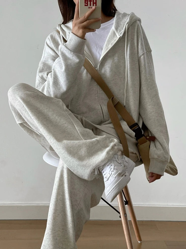 Emily - Everyday Zip Hoodie Lounge Set