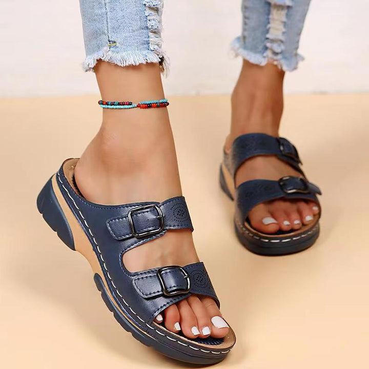 SoleEase-Orthopaedic Buckle Sandals