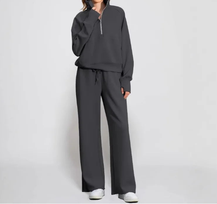 Maya – Zip-Neck Lounge Two-Piece
