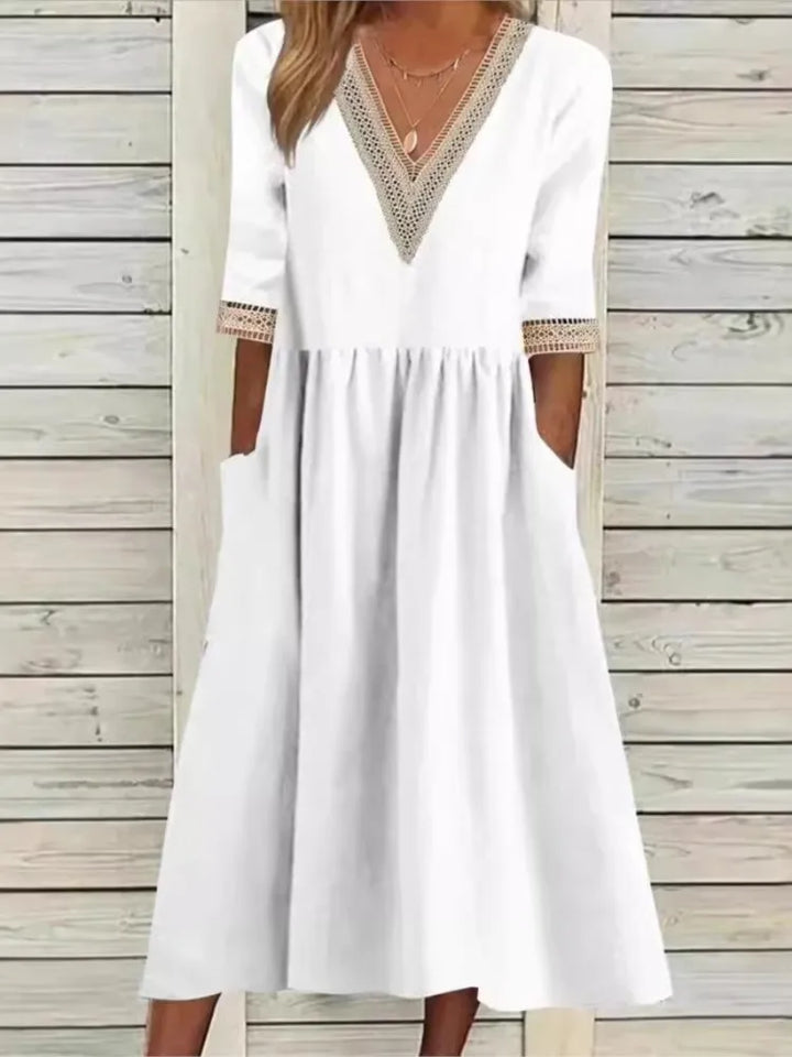 Leona - Relaxed Fit Midi Dress