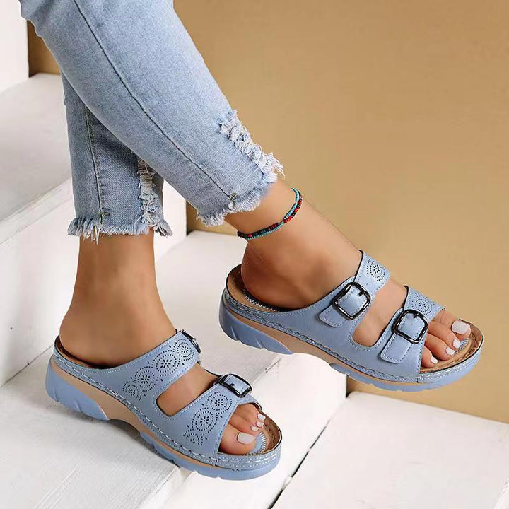 SoleEase-Orthopaedic Buckle Sandals