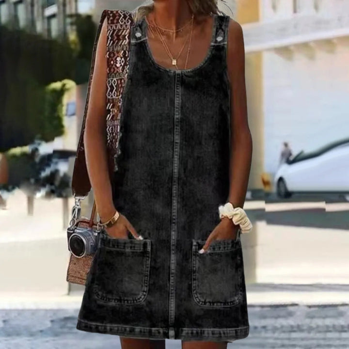 Sunny Days-Denim Dress