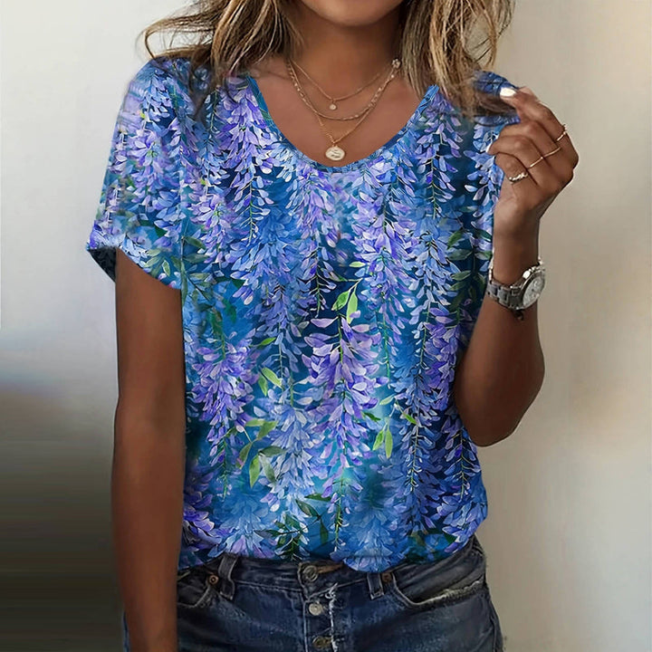 Elena - Cascade Blossom Tee