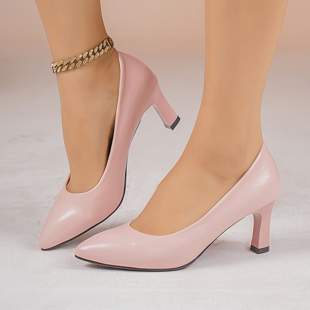 THE CLASSIC COMFORT MID-HEEL PUMPS