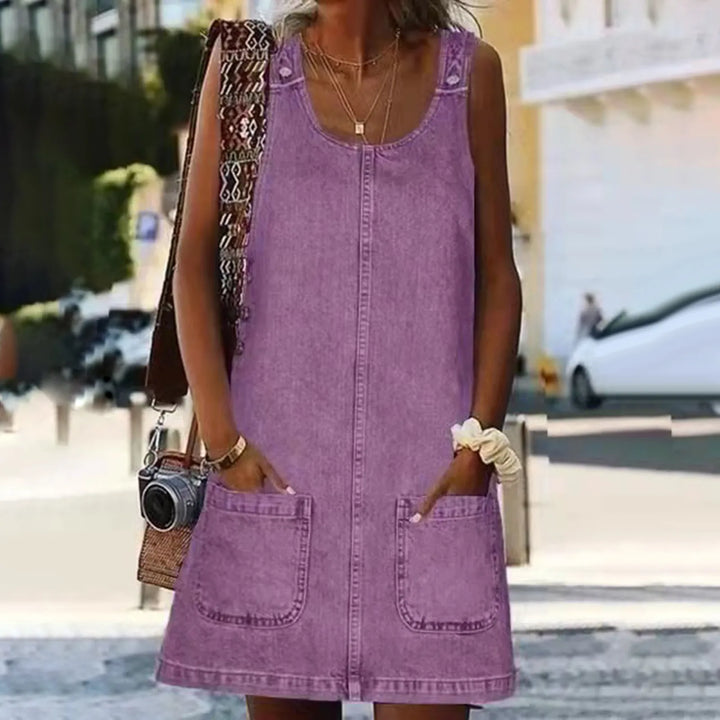 Sunny Days-Denim Dress