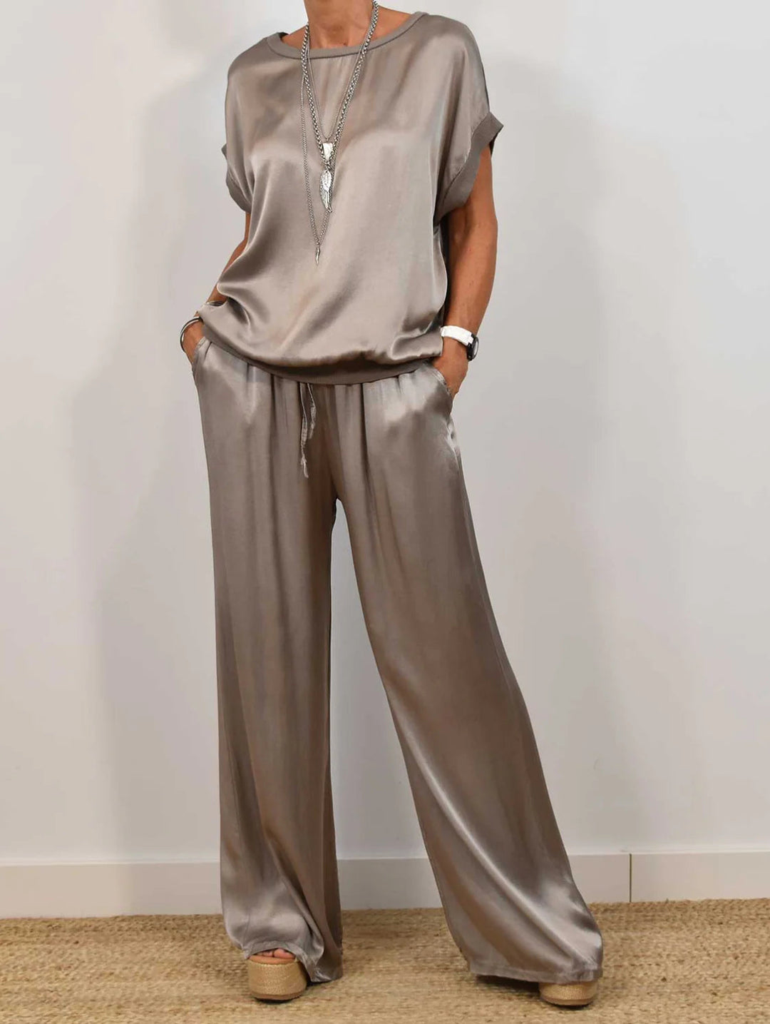 Isla - Wide Leg Lounge Set