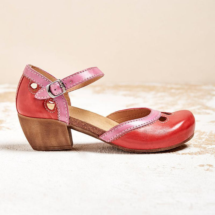 Daisy-Retro Charm Mary Jane Heels