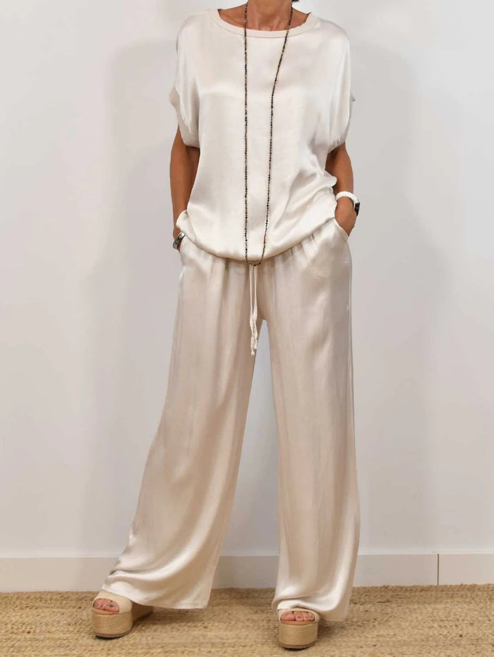 Isla - Wide Leg Lounge Set