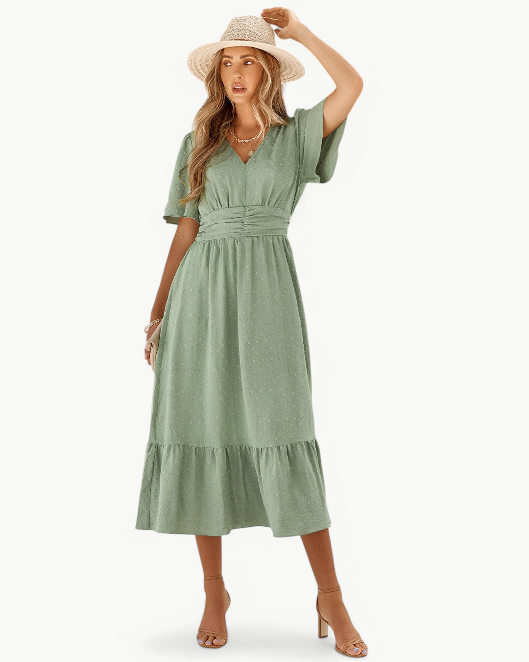 Celeste – Elegant Summer Midi Dress