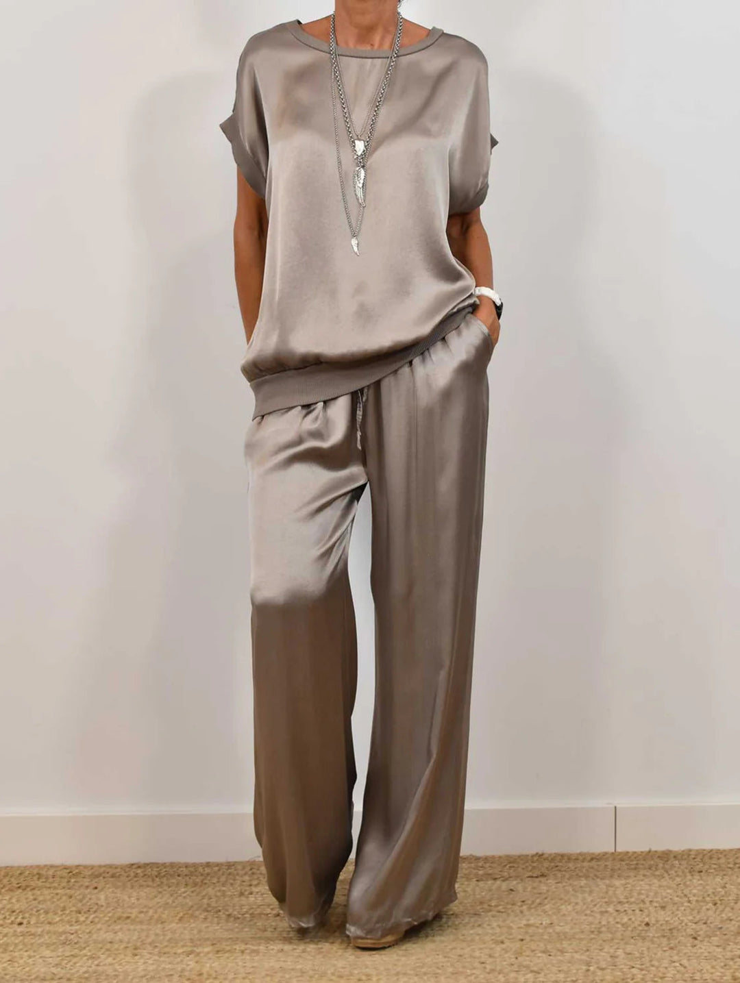 Isla - Wide Leg Lounge Set