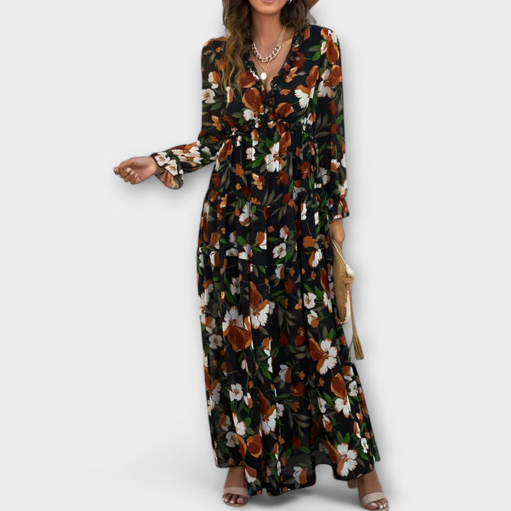 Rosalie – Long Floral Maxi Dress