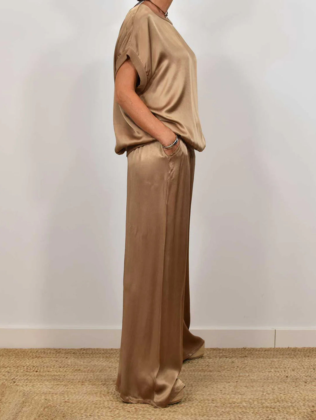 Isla - Wide Leg Lounge Set