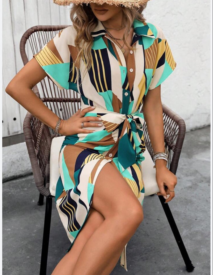 Solara - Vibe Pleated Midi Dress