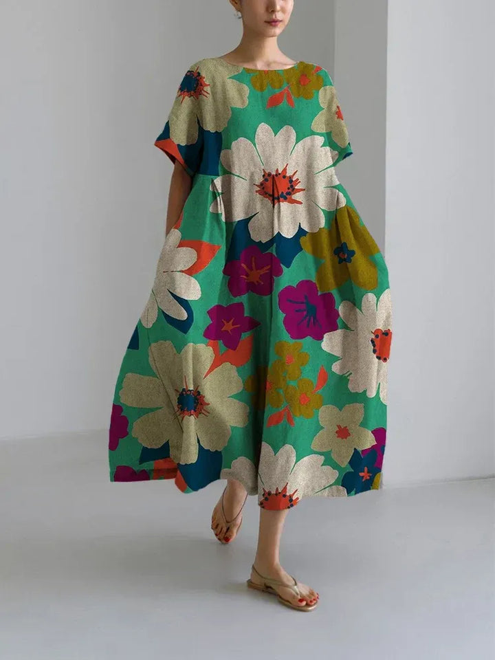 Isabelle – Breezy Print Comfort Dress