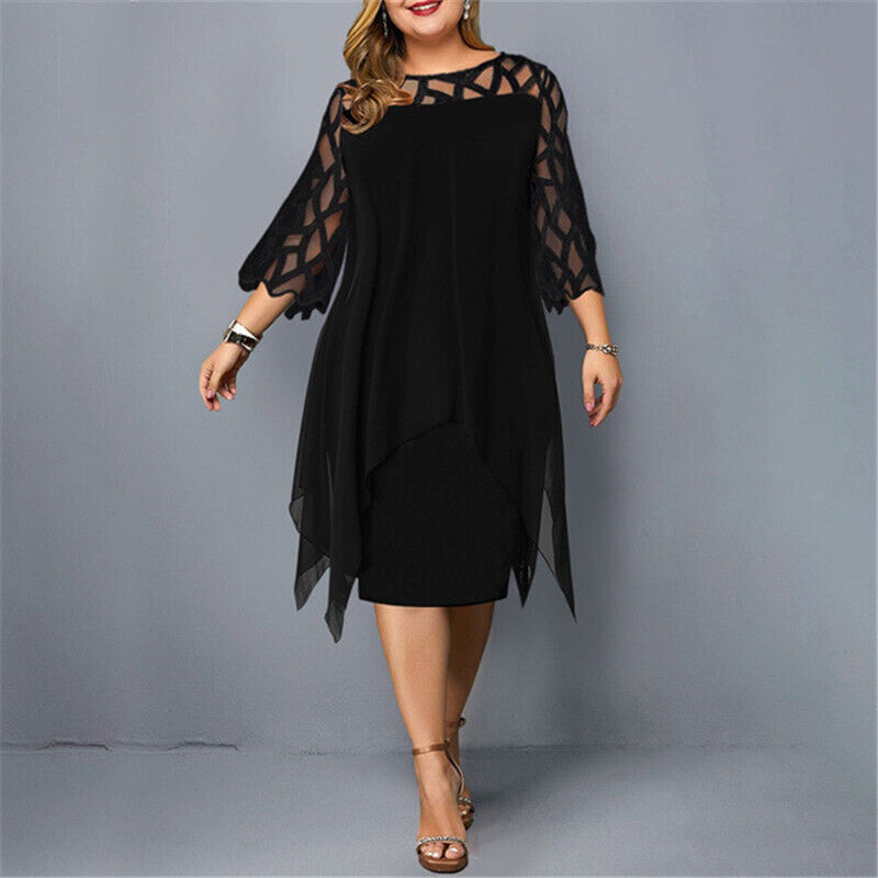 Sophia – Elegant Layered Midi Dress