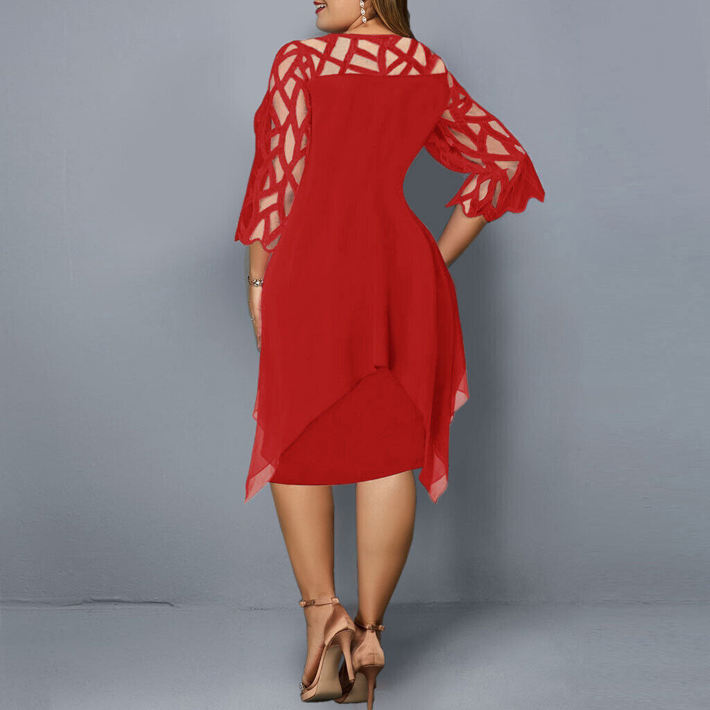 Sophia – Elegant Layered Midi Dress