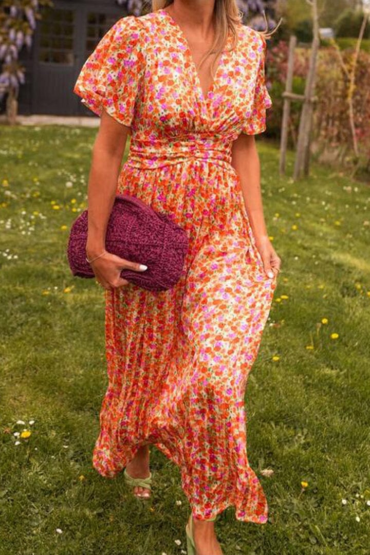 Sandra – Elegante Maxi Jurk