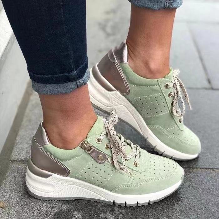 Nova-Comfort Lace-Up Trainers