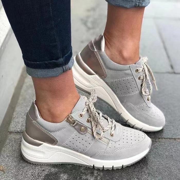 Nova-Comfort Lace-Up Trainers