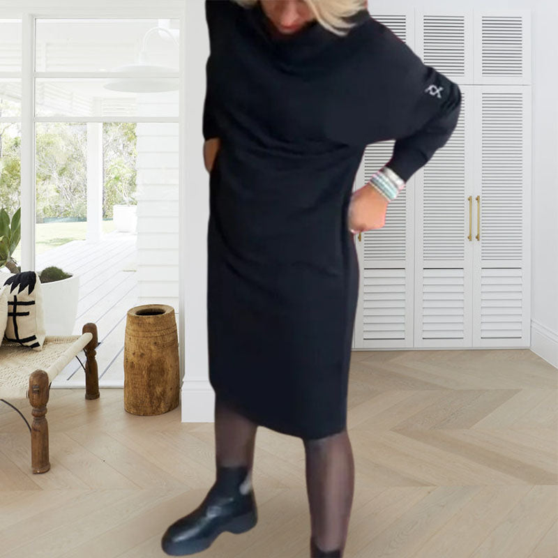 CozyChic-Oversized Sweater Dress