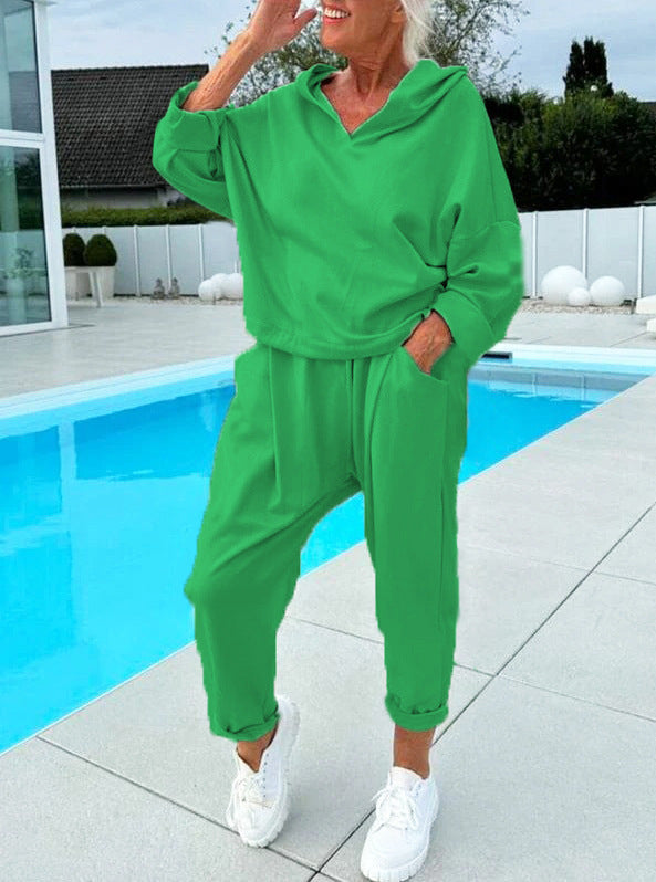 Sienna-Relaxed Hoodie And Jogger Set