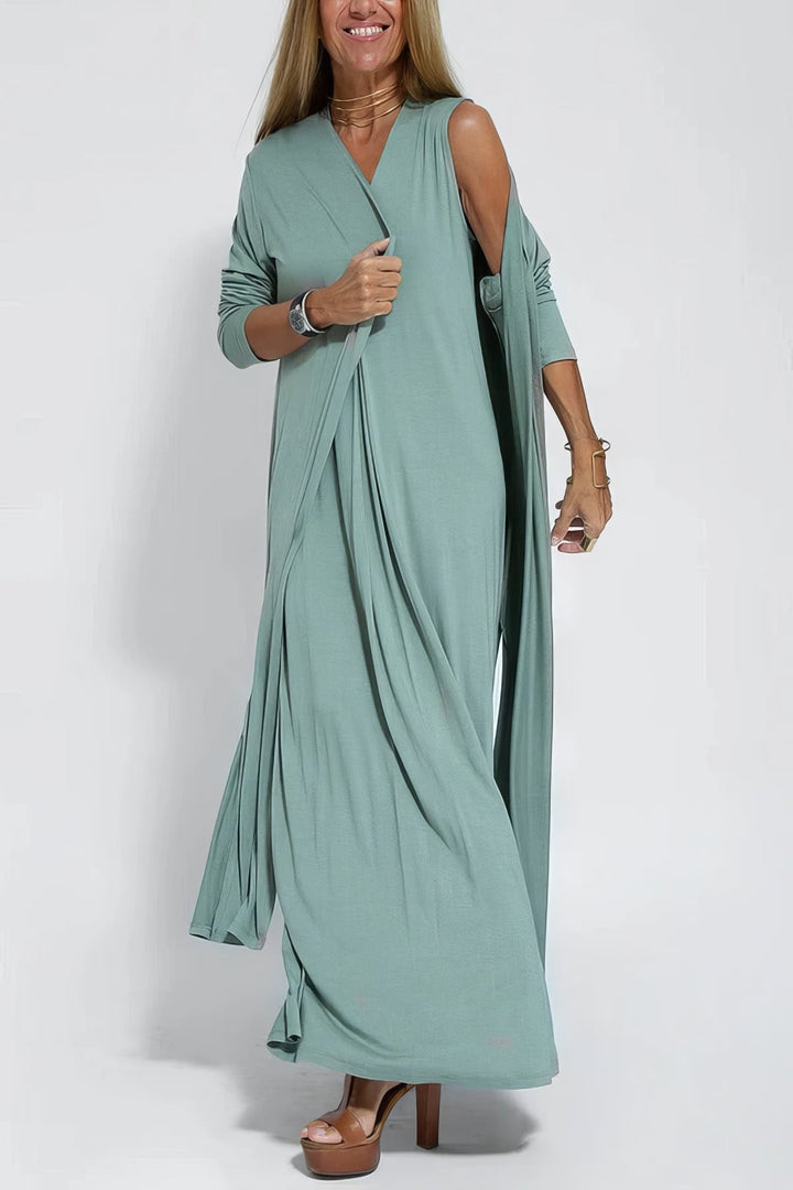 Elena - Relaxed Fit Dress & Matching Cardigan as a GIFT